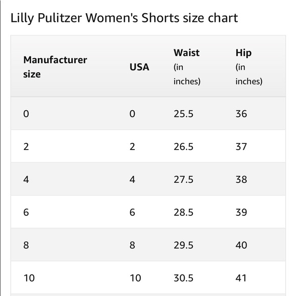 Lilly Pulitzer Barefoot Princess Chipper short Size 10 - Picture 12 of 12